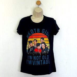 Hanes - NKOTB Girl I’m Not Old I’m Vintage New Kids On The Block T Shirt Small
